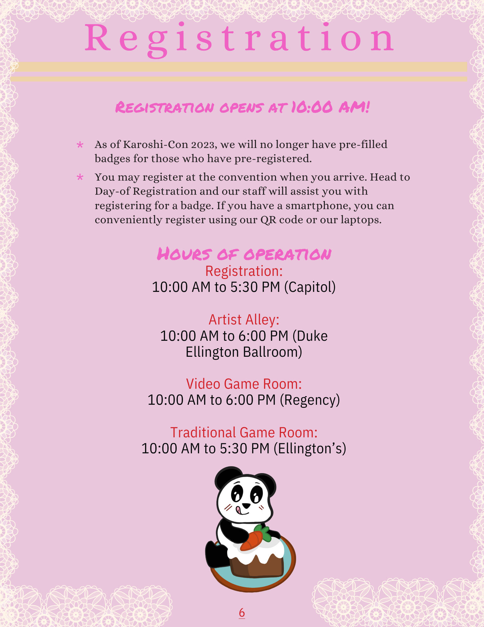 Registration
