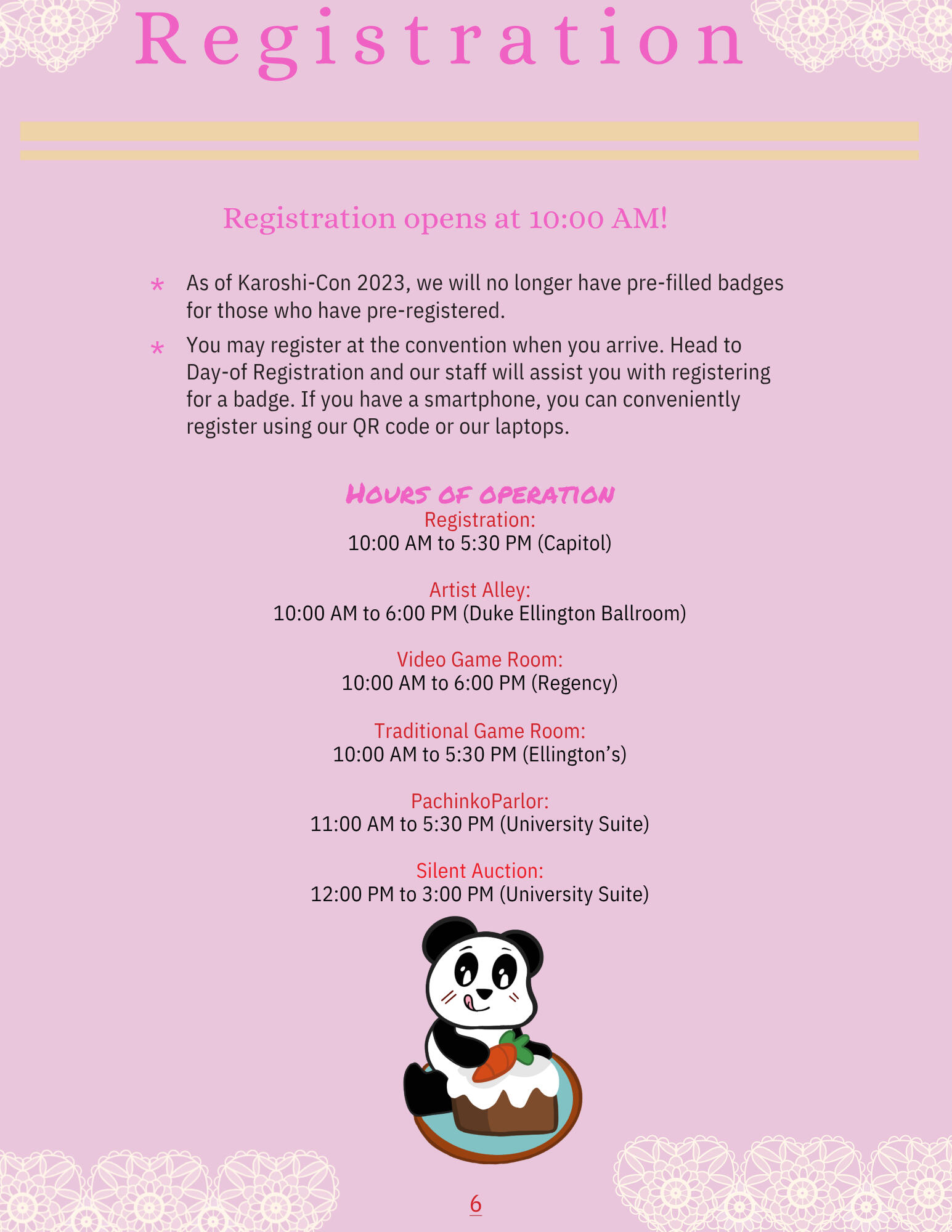 Registration Registration