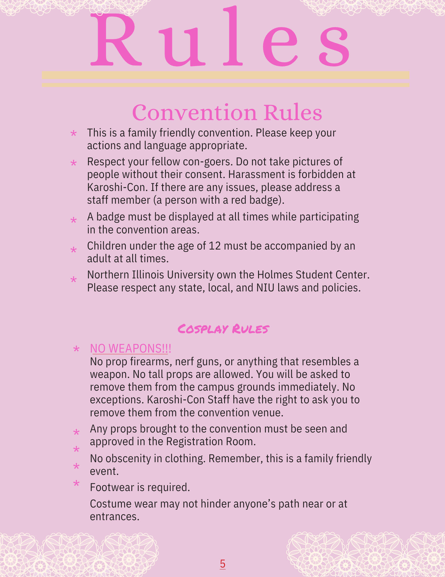 Rules Rules
